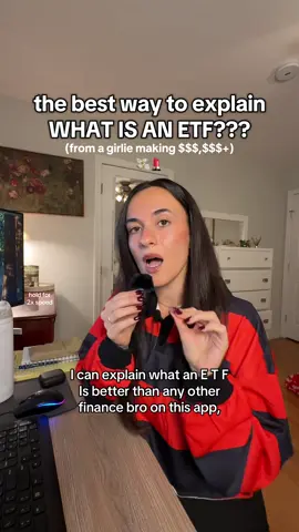 understanding an ETF is one of the basics of financial literacy and it’s not. that. complicated. 💸 💅  ✨10/10 recommend investing in an ETF like VOO or FXAIX and THEN understanding what an ETF is after. Let your $$ work while your brain works 🧠  #PersonalFinance #etf #financetips #financialliteracy #financialconfidence  