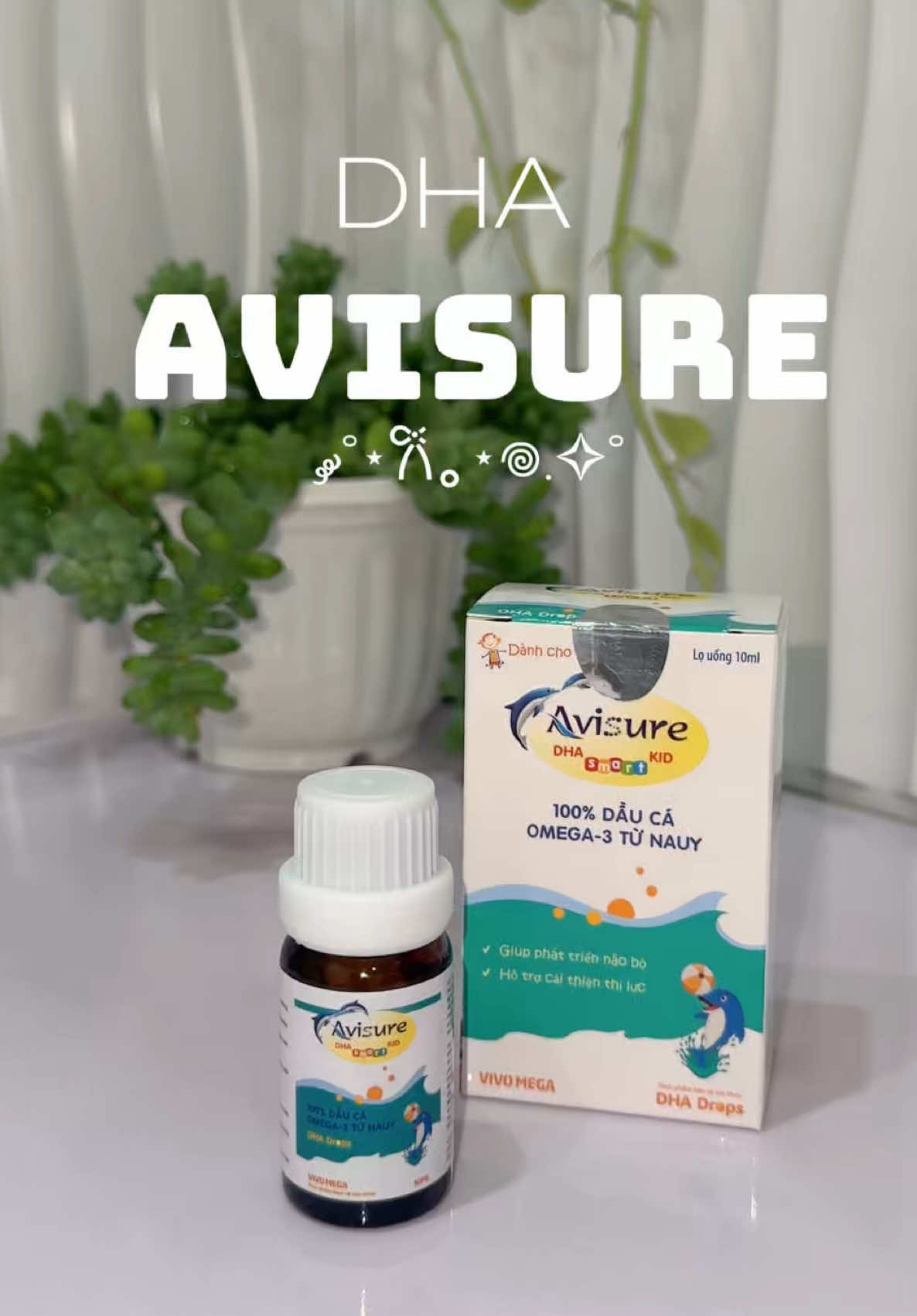 Bổ sung DHA cho bé là rất cần thiết nha các mẹ ơi #dhaavisure #DHA #mevabe #xh 