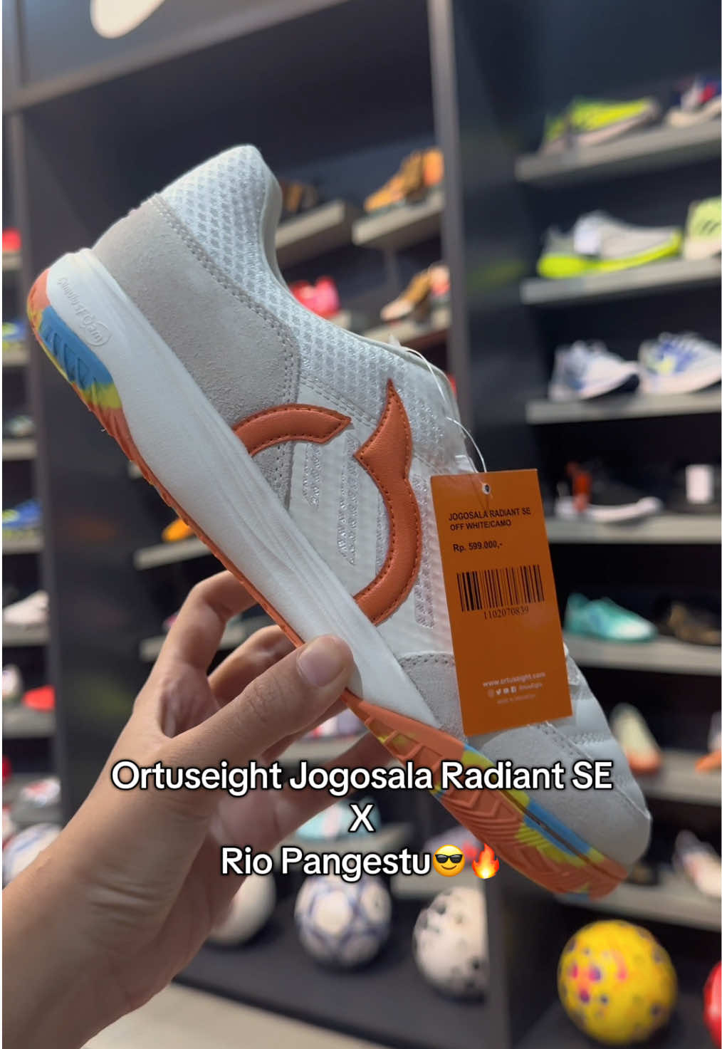 Ortuseight x Rio Pangestu‼️ Cop or Drop nih⁉️ Cakepp bangeutt euyy aslii💯🔥 #RankSports #LevelUpYourGame #fyp #ortuseight #jogosala 