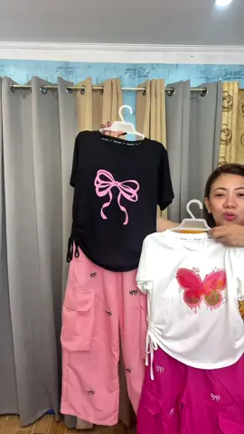 Coquette terno set for kids for any occasion#kidsterno #cargopants #coquette #ternoset #kidswear 