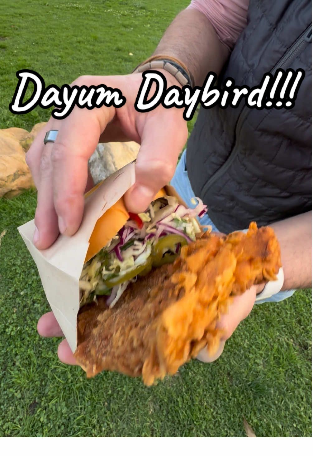 These two massive fried sandwiches at Daybird located in Silverlake Plaza, LA blew me away! The fried fish sandwich was like a fish fillet on steroids! Tender and flaky af! You can opt to get caviar to really level up! The Szechuan fried chicken sandwich was so juicy and  one of a kind with a crazy good slaw! Beautiful flavor profile! Everything about these sandwiches just hits right. Limited menu but sometimes simplicity is best! This is must when it comes to LA foodie finds! Hit that like button and subscribe for more epic food finds! 🔥 🤤 🙏  #foodblogger #lafoodreview #friedchicken #friedcod #Losangelesfood