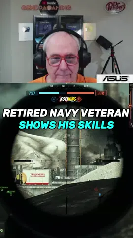Grandpa Goat Hits 1035m head 🐐 🇺🇸 #fyp #viral #grndpagaming #battlefield6 #epicshot 