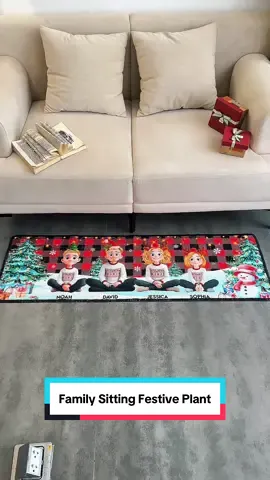 Gather together in style this Christmas ❤️ Add a warm family touch to your holiday table! #macorner #christmasgift #gift #runnerrug 