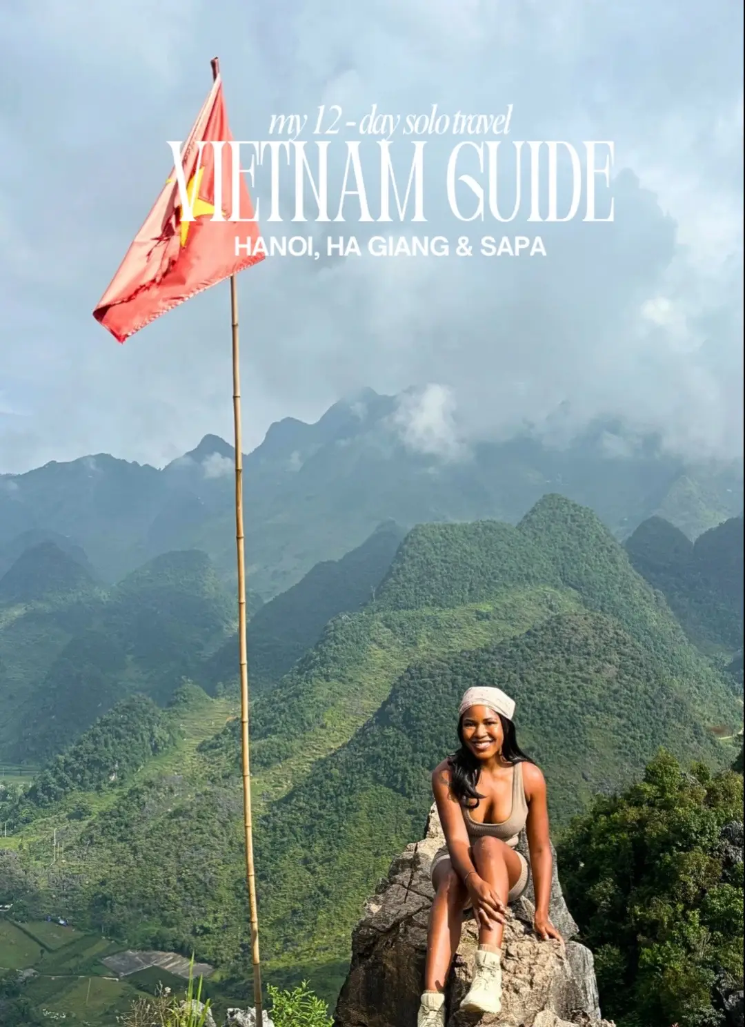 12 days, 3 cities, 1 birthday trip 🇻🇳✨ Slow mornings in Hanoi, foggy mountain views in Sapa, and the most insane roads on the Ha Giang Loop. I didn’t try to do it all this time — just moved slow, ate everything, and let the trip unfold. Here’s what I recommend if you want a little adventure without burning out. 🌏🏍️🚞 #vietnam #vietnamtravelguide #hanoivietnam #sapavietnam #hagiangvietnam #hagiangloop #solotravel #northernvietnam 