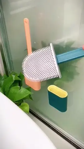 Chổi cọ ,bồn cầu siliicon gắn tường chắc chắn ,dễ tháo lắp #choicovesinh #choicoboncau #giadunggiadinh #tienich #xuhuong 