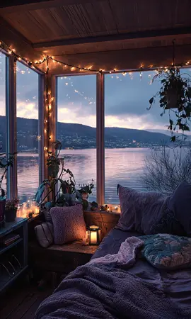 My dream place 😍 #PeacefulMoments  #relax #dreamplace #cozyvibes #sunset 