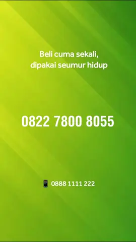 Kartu Perdana Nomor Rapi Cantik : Beli cuma sekali, dipakai seumur hidup. #fyp #nomor #cantik #nomorcantik #perdana