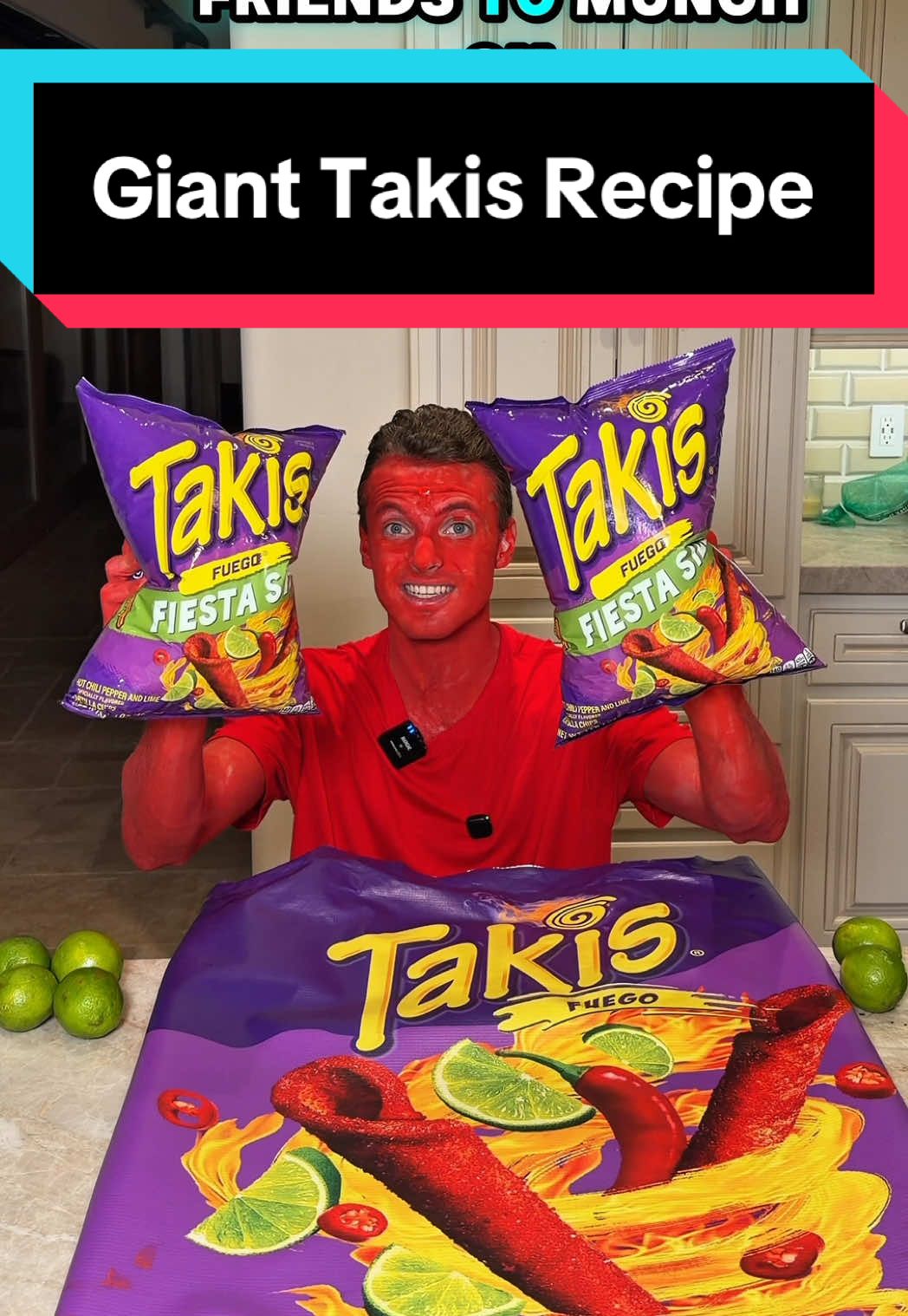 How I made these giant Takis #foodietiktok #food #Recipe #spicy #yummy