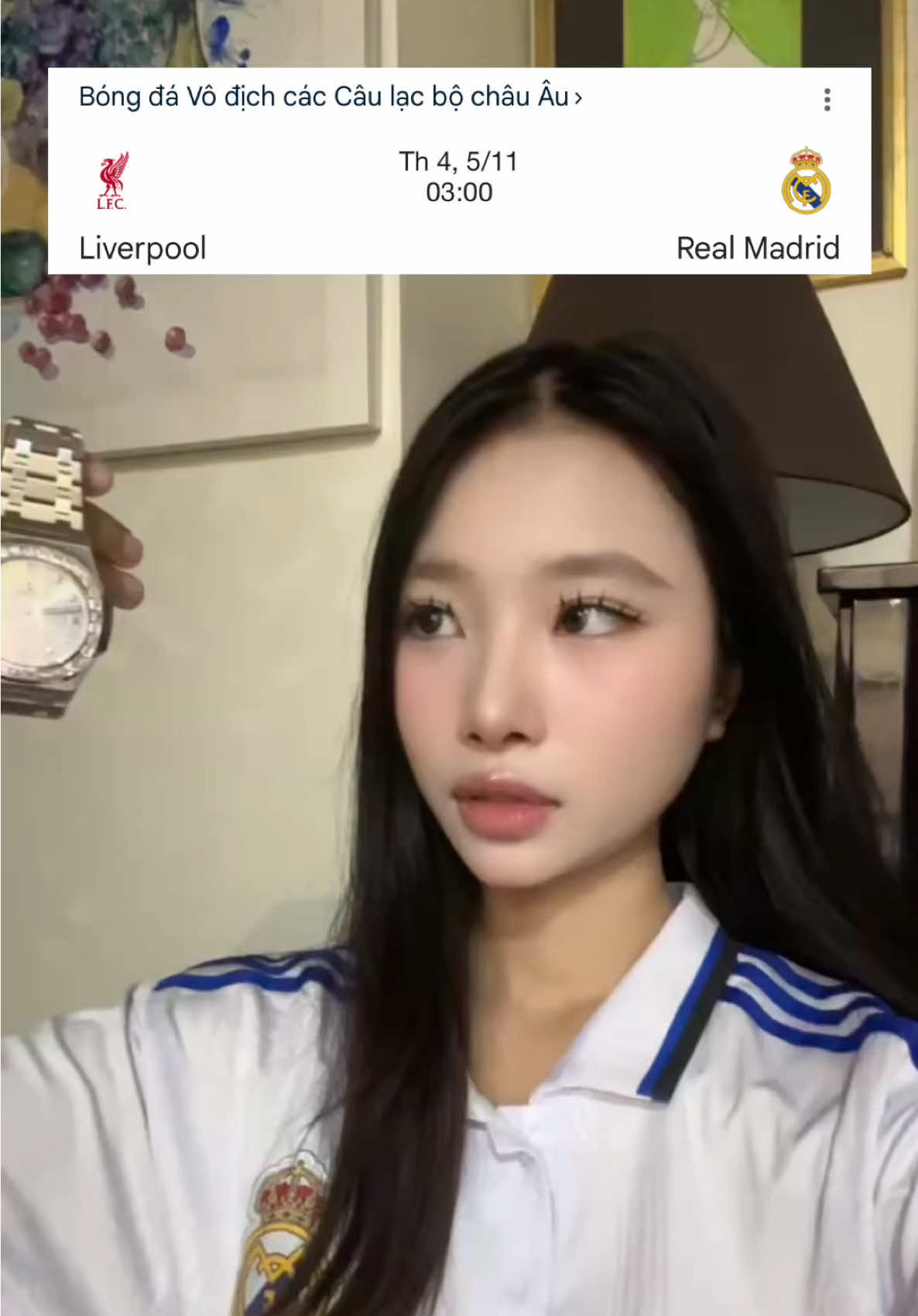 Tic toc Tic toc , Liverpool 🗣️#bongda #football #realmadrid #liverpool 