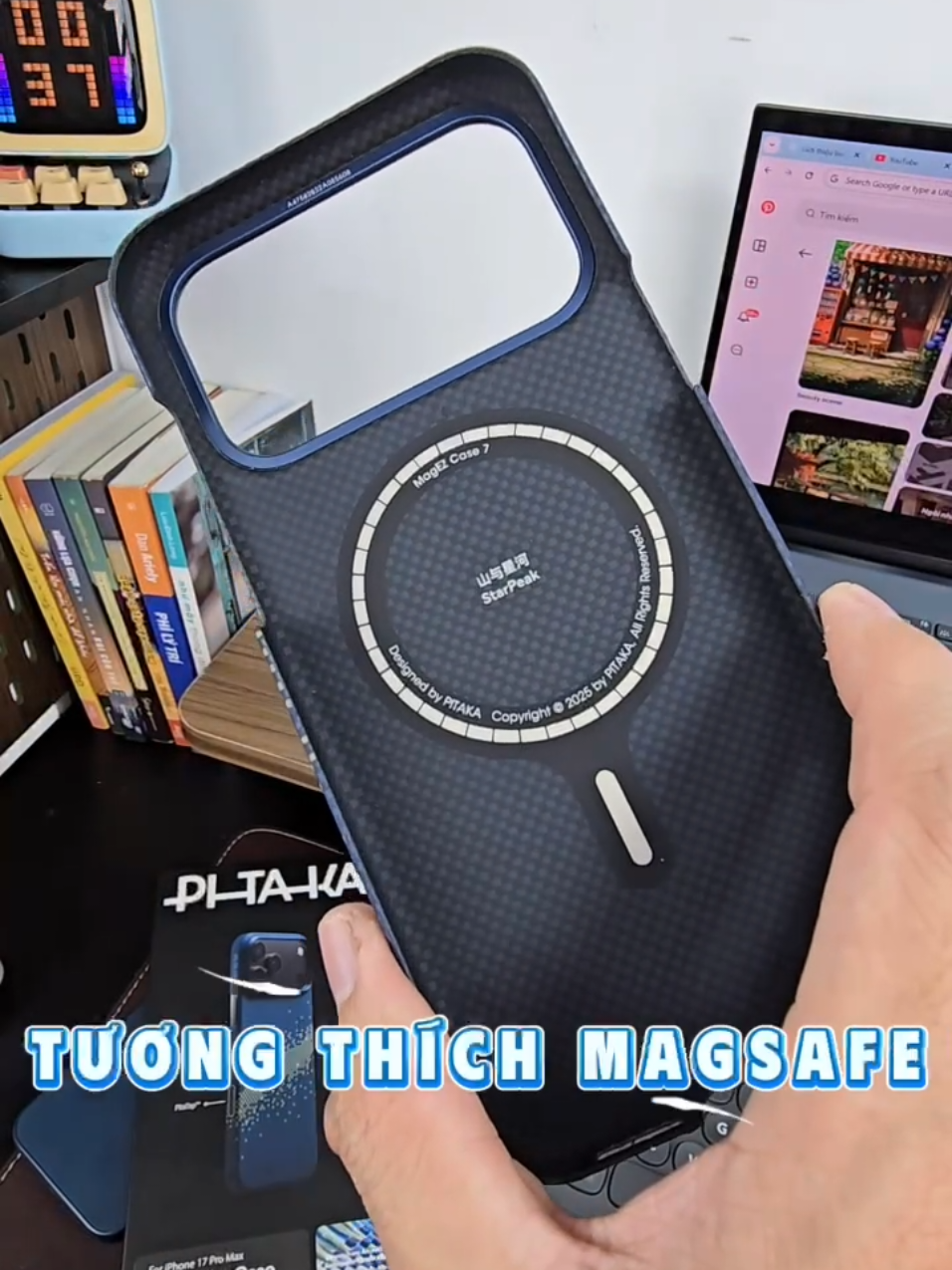 Ốp lưng Ultra Slim siêu mỏng nhẹ #fyp #pitaka #case #iphone #magsafe 