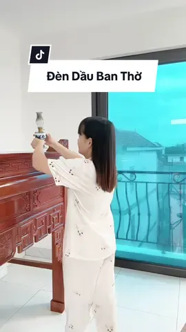 Đèn dầu ban thờ gốm Bát Tràng mem lam, giúp gian thờ luôn sáng, ấm, trọn ven tâm linh #dotho #gomsubattrang #thocung #maiongoaio #xuhuong 