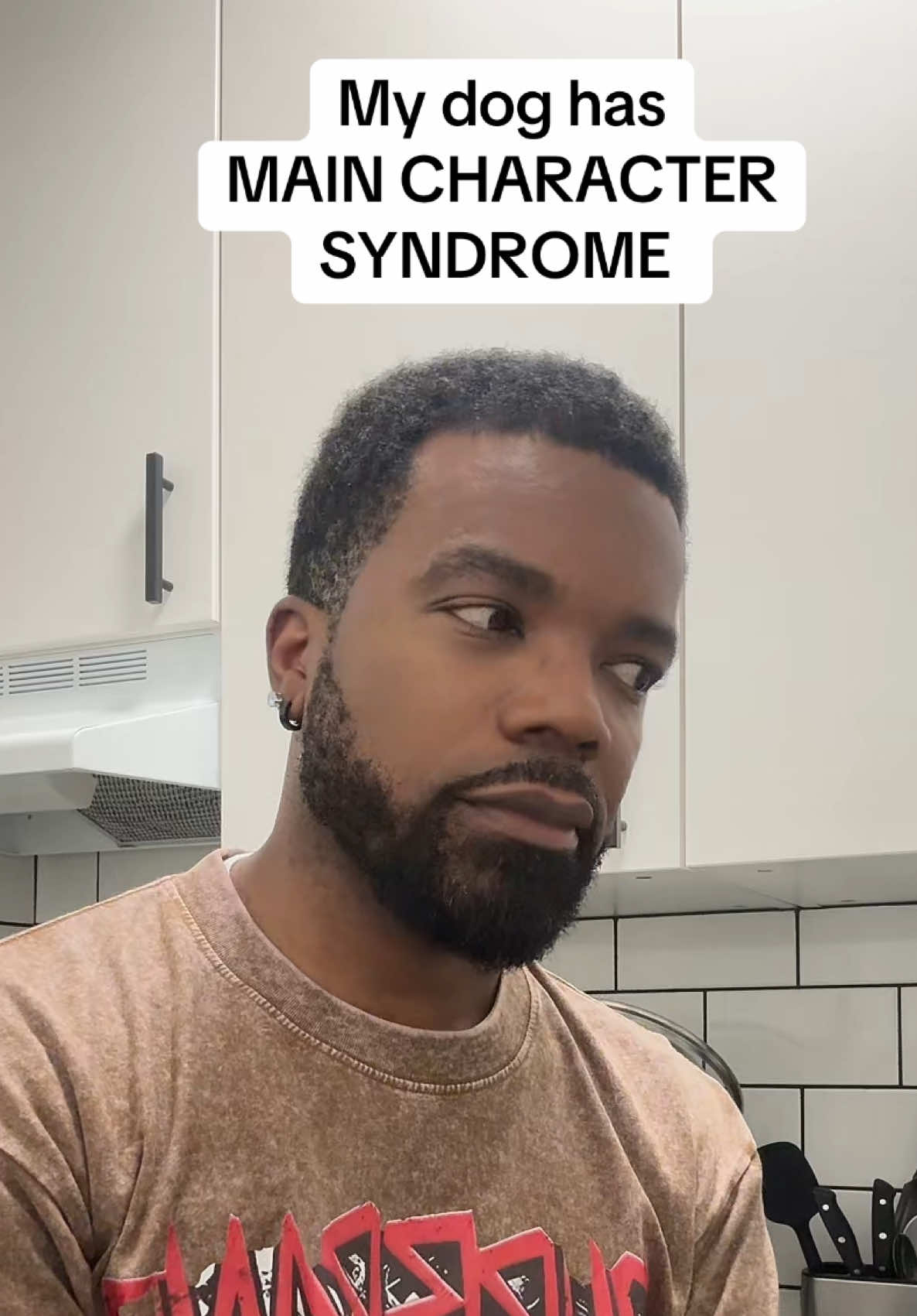 She really won’t let me get a word out #funny #dogsoftiktok #fyp #maincharacter #relateable 