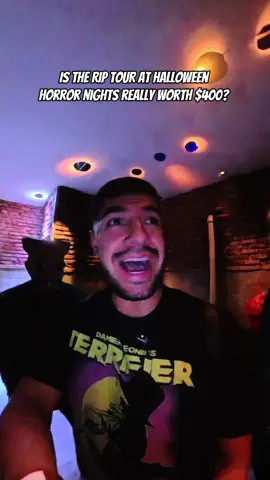 Dropped 400 bucks on the RIP Tour at Halloween Horror Nights… was it worth it? 👻🎃 #HalloweenHorrorNights #HHN #RIPTour #UniversalStudios