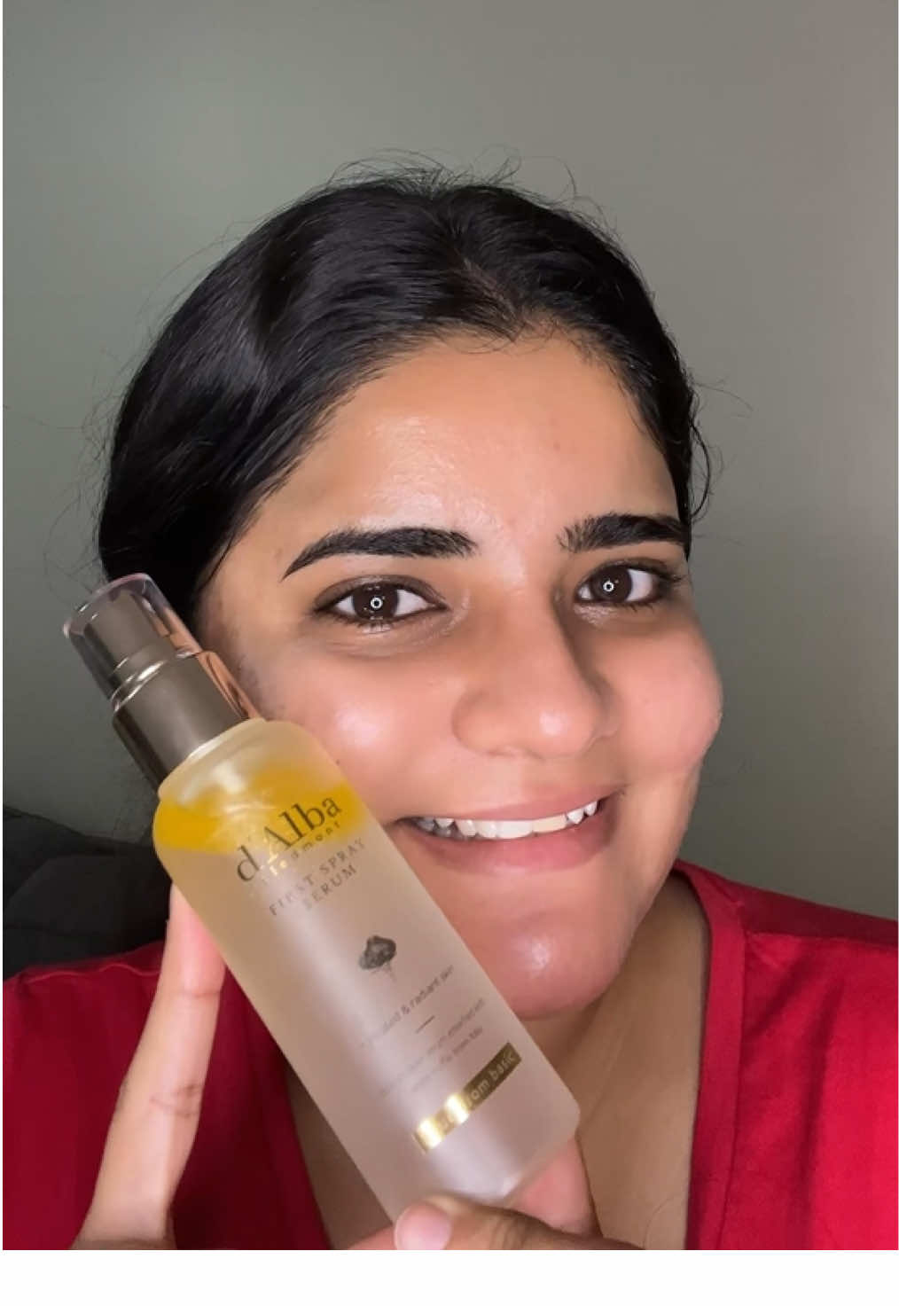 Instant hydration & Glow: Revive dull skin in 3 seconds ✨ @DALBA  d’Alba first spray serum- -one product I keep reaching for a perfect mix of hydration and radiance in just a few spritzes. Infused with white truffle, niacinamide & avocado oil, it refreshes, nourishes, and gives that healthy, dewy glass-skin finish (without feeling greasy!). . Available on @Amazon @Amazon Beauty  . #dalba #dalbasprayserum #instantglow #glassskin #amazonfinds 