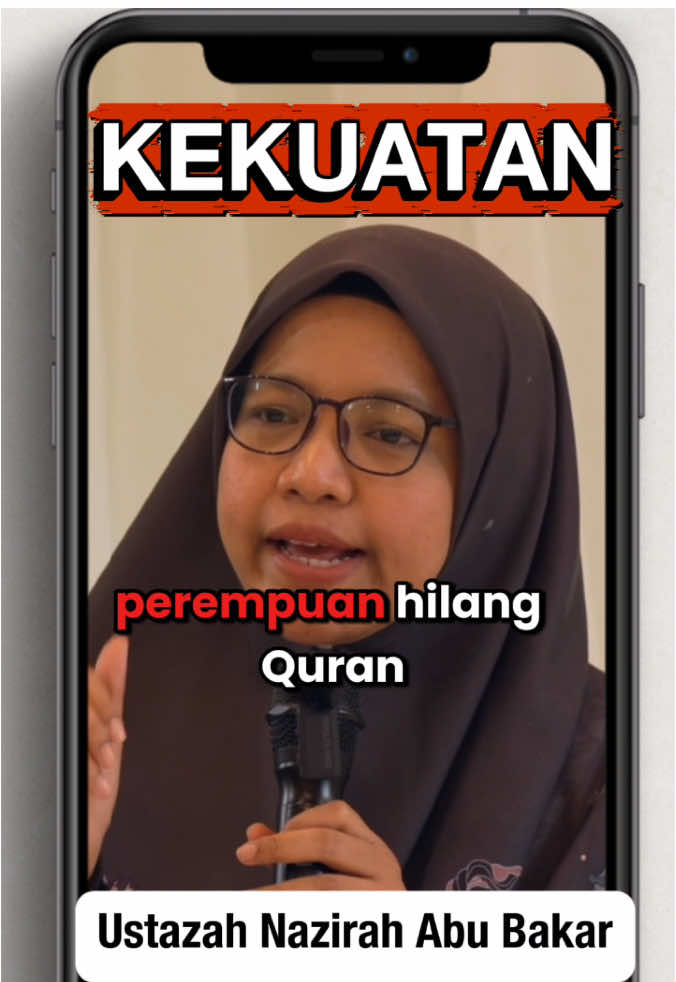 Ustazah Nazirah Abu Bakar #Jaga #Qiam #Quran #Sembahyang #Kekuatan