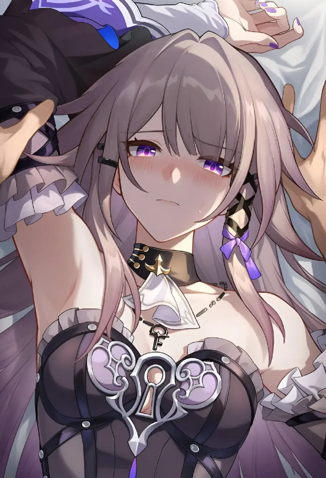 Y-you.... Are you trying to tease me? Hmm.... Come on, satisfy me now😤.  #HonkaiStarRail #herta #theherta #fyp 