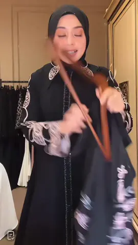 #abaya #abayamewah #abayabordir #abayajetblack 