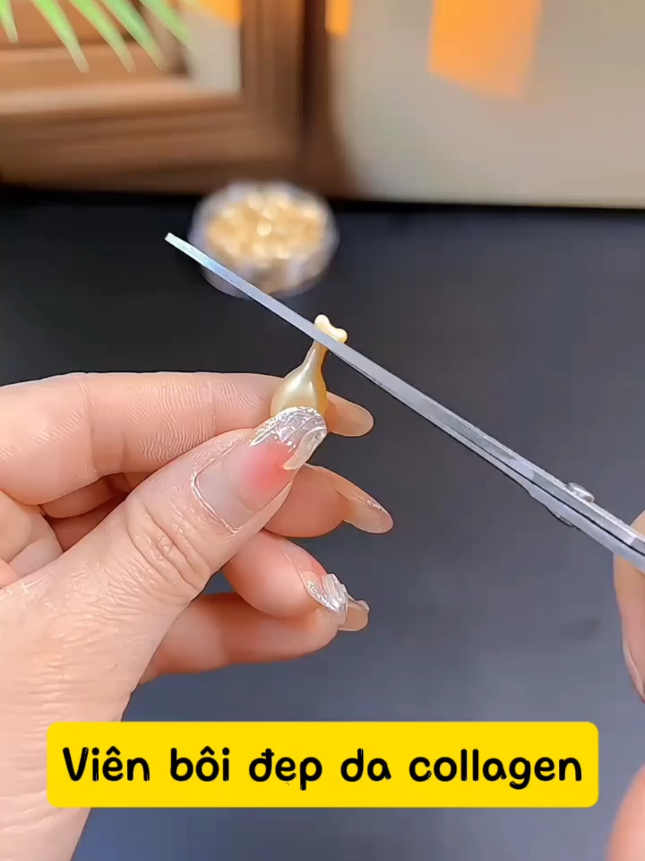 Viên bôi đẹp da Collagen #trắngda #dưỡngda #collagen #viên_bôi_collagen #xoá_nhăn 