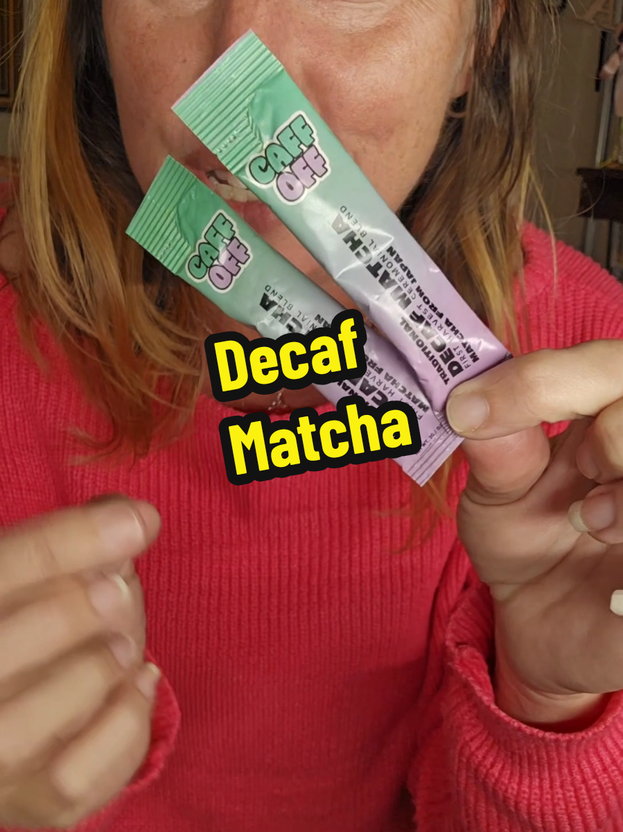 Decaf matcha that actually tastes real 🍵✨ Only 4-8mg caffeine, chemical-free process, keeps all the antioxidants! Sip morning or night without the jitters. Kyoto ceremonial grade! #CaffOff #DecafMatcha #MatchaLover #CaffeineFree #HealthyDrinks 