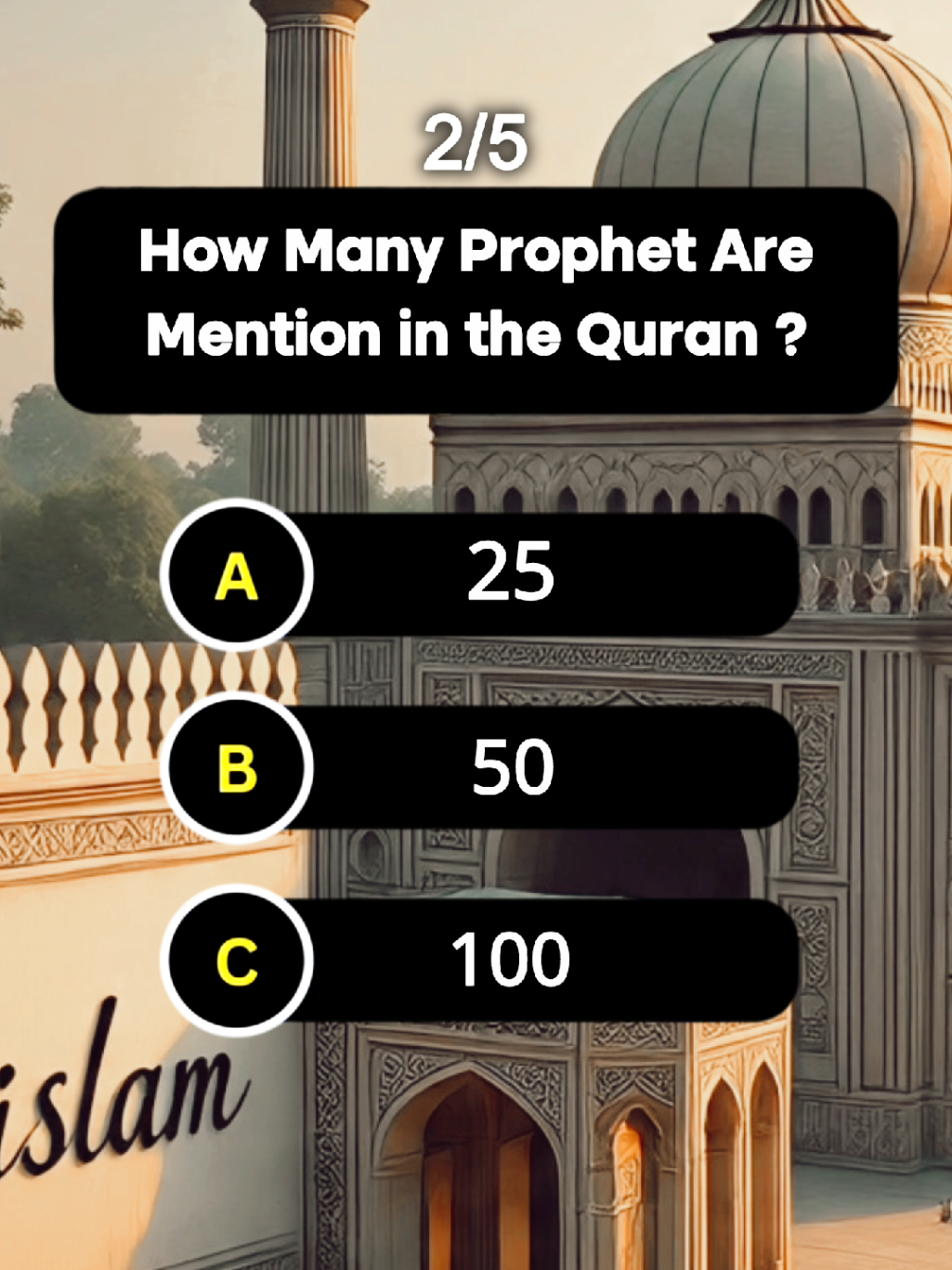 How many Prophet's Mentione In Quran #quiz #islamicquiz #islamickhnowledge #foryoupage #viralvideo @AbdullMenk @Rizz Quiz 
