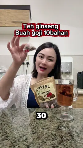 Teh ginseng lelaki perempuan boleh amalkan☺️ #ginseng #baiyuantangtehginseng #fyp 