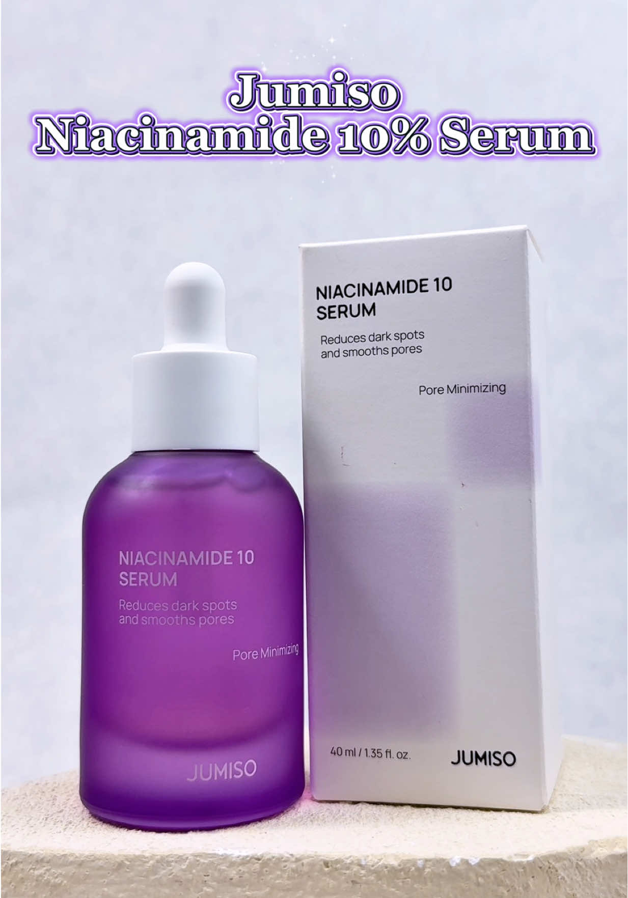 JUMISO Niacinamide 10% Serum. Tinh Chất Hỗ Trợ Kiềm Dầu, Thu Nhỏ Lỗ Chân Lông, Dưỡng Sáng Làn Da. @jumiso.vn @StyleKorean Vietnam #jumiso #jumisovn #jumisoniacinamide #serumniacinamide10persen #niacinamide10serum 