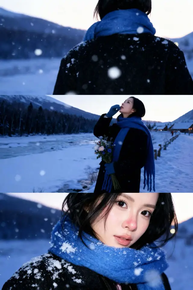 Mùa đông đến rồi❄️☃️#lynguyennhi #snow