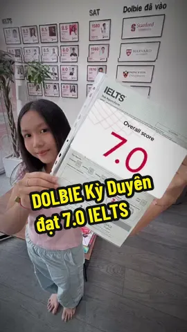 Chúc mừng DOLBIE rinh 7.0 IELTS sẵn sàng làm đẹp học bạ xét Đại học 🔆  #dolieltsdinhluc #Khoediem #linearthinking  #ielts #dolbies 