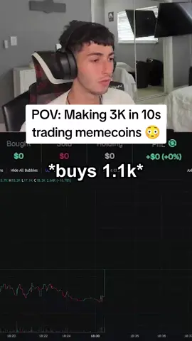 This Trade was crazy 😳 #cryptotrading #crypto #faze #memecoins #memecoin 