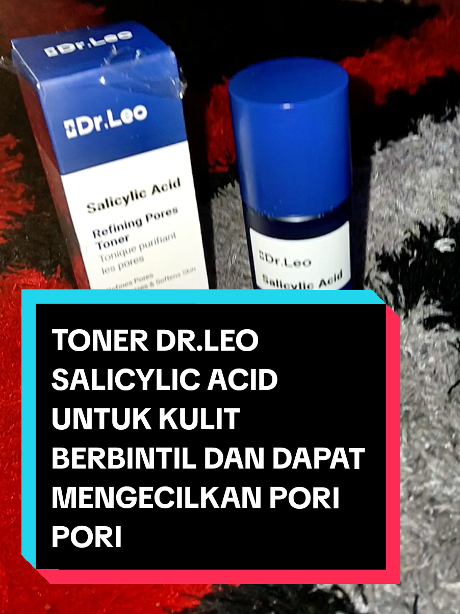Toner salicylic acid bay Dr.leo mudah menghilangkan kulit BERBINTIL dengan eksfoliasi lembut asam SALSILAT Aha LAKTOBIONIK #tonerdrleo #drleoskincare #drleosalicylicacid #drleorefiningporestoner #exfoliatemuka 