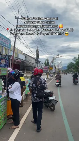Kita buka dari jam 7 pagi 🤗🥰 #makanansehat #polopendempelaihari #fyp #saladsayur #buahpotong 