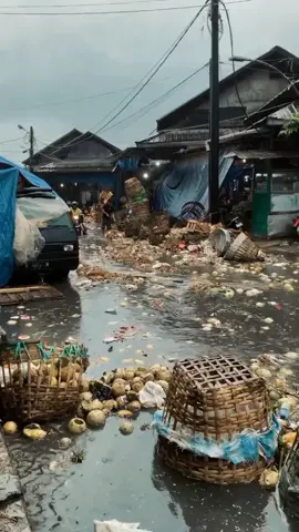 suasana pasar induk caringin bandung#fyp 