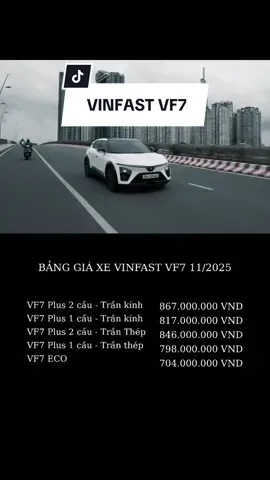 Giá xe VF7 11/2025 #vinfast #xunhuong #vinfasthungson #vinfastthuduc #phukimauto 