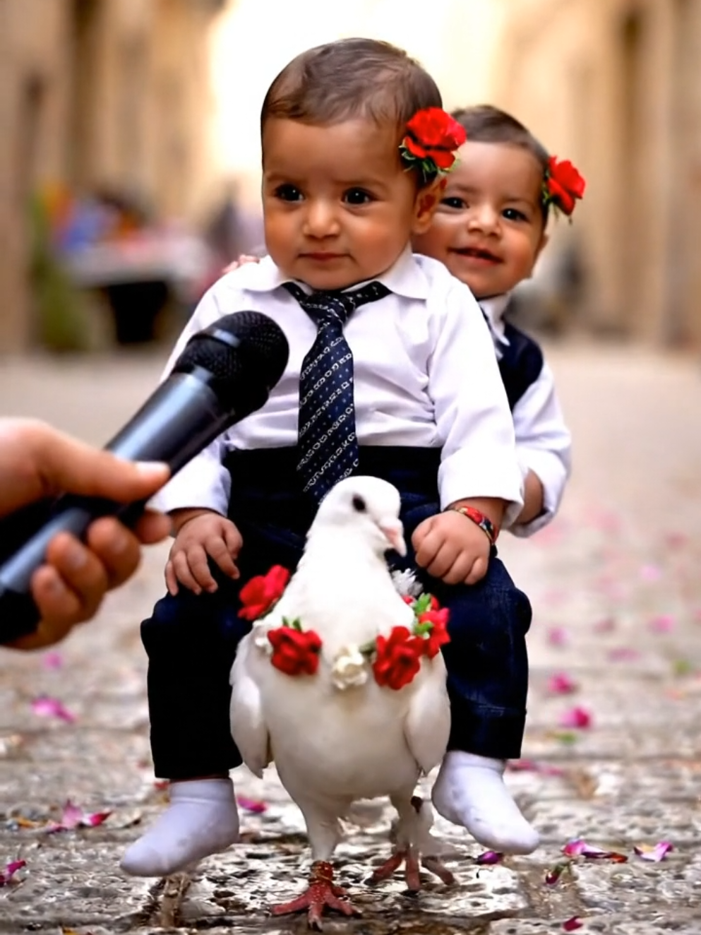 البيبي والحمامه 😱🤯#veo3 #اطفال #الذكاء_الاصطناعي #ترند #توأم_سوري #سوري #ترند_تيك_توك2022 #meme #viral #fyp 