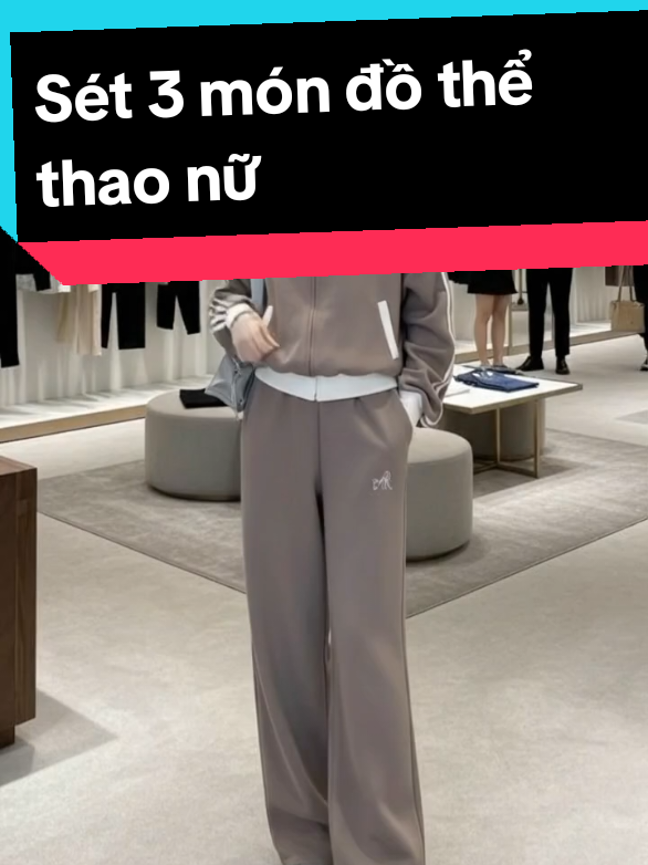 sét 3 món bộ đồ thể thao nữ #xuhuong #thinhhanh #bothethaonu #thoitrang 
