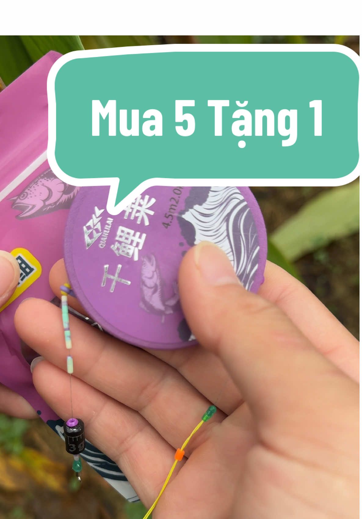 Mua 5 Tặng 1 . Trục Câu Đàu Qlanlai Buộc Sẵn🥰 #xuhuong #caucagiaitri #ngovanquan68 