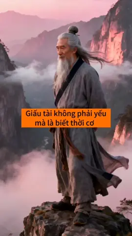 Giấu tài không phải là yếu. #cuocsong #baihoccuocsong #trietlycuocsong #foryou #lehoang0696 