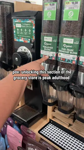 freshly ground coffee>  #sprouts #coffeetiktok #Vlog #foryou 