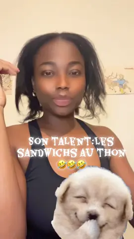 Cette petite me tue🤣🤣🤣🤣 elle sait faire à manger d’après elle🤣🤣🤣 #merefille #drole #momanddaughters #sandwich #sandwichauthon 