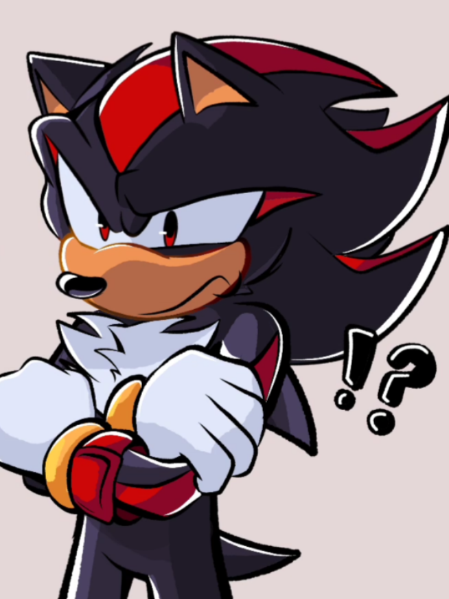 YEIIIII ya reviví :D  quien no se imagina a Shads así 💔...  bueno YO SI  le debía este trend a  @🎨~MATSU~🎨 JAKSJAJ #Sonadow #Shadonic #tearschallenge  #tears  #sonic 