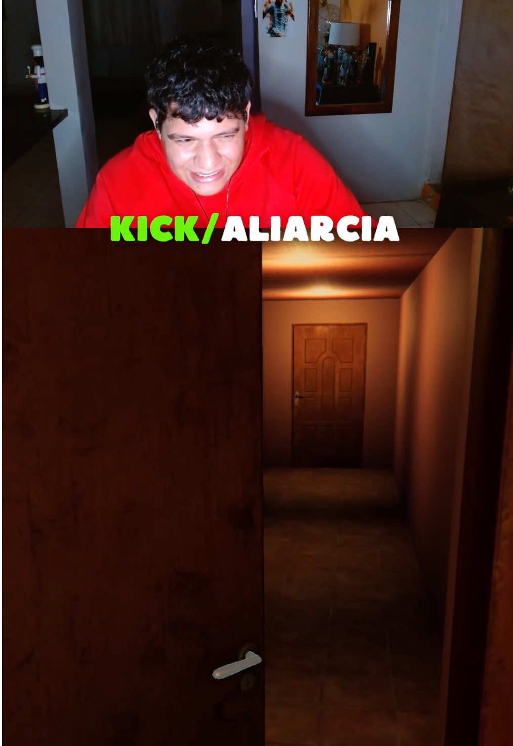 Casi me da una vaina 😅 #terror #streamer #clips #susto #animas 