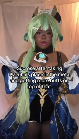 just for Jahoda to end them both ✌️(allegedly) #GenshinImpact #genshin #genshincosplay #blackcosplayer #cosplay 