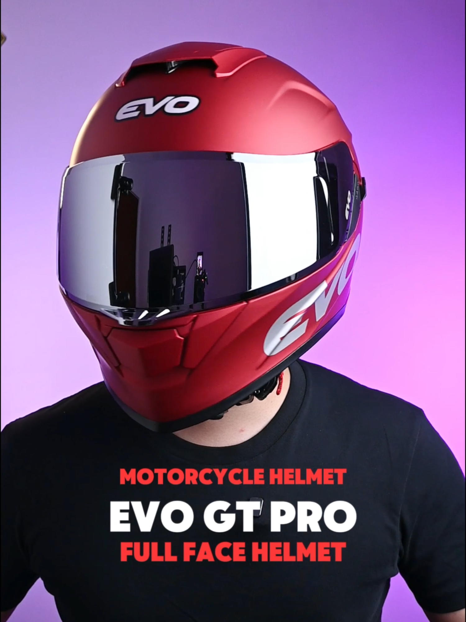 Motorcycle Full Helmet Evo GT Pro #helmet #motorcyclehelmet