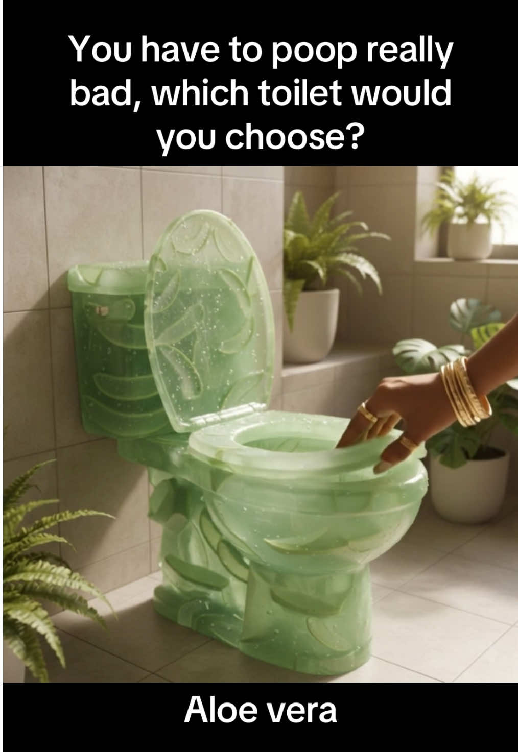 Part 2| Which toilet are you choosing? I would choose the last one! 🙀 #asmr #aivideo #asmrsounds #satisfying #oddlysatisfying