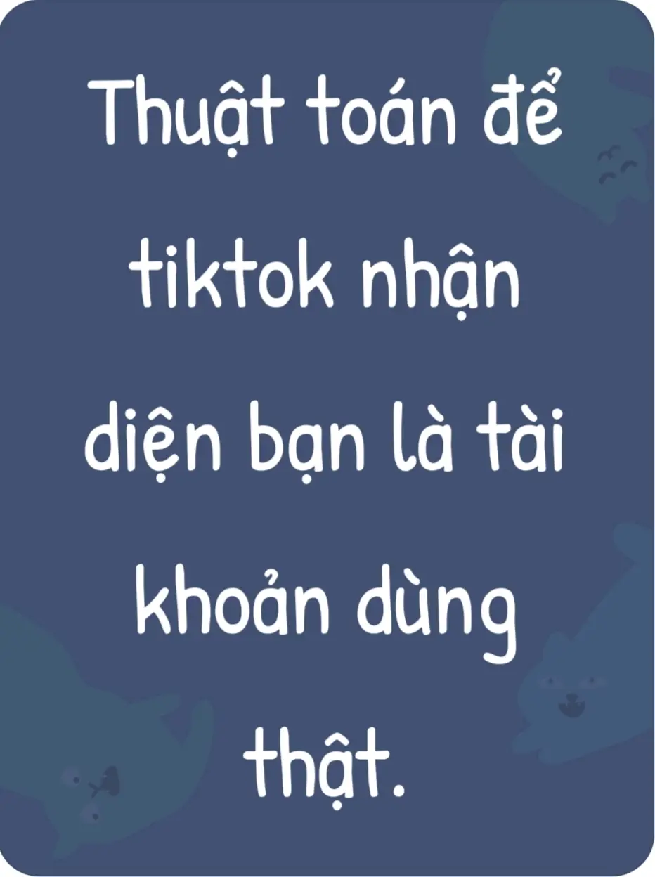Thuật toán để tiktok nhận diện tài khoản mình là người dùng thật nè. Rất đơn giản mọi người cùng áp dụng nha. Thuật toán tiktok hoạt động hai chiều: bạn càng tương tác với nội dung người khác xem hết video thả tim, comment thì toktok càng sẽ đánh giá bạn là người dùng tích cực và ưu tiên đẩy nội dung của bạn đếm người khác hơn. Nhớ nhà tương tác đều để video tăng đều. #nguoimoixaykenh #xaykenhtiktok #hanhtrinhxaykenh #thuattoantiktok #mechauvoi 