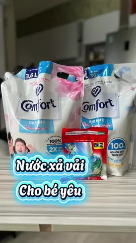 Nước xả vải mềm vải, mịn vải dành cho bé yêu 🥰  #myamyataphoa #nuocxavaichobe #nuocxavaicomfort #nuocxavai 