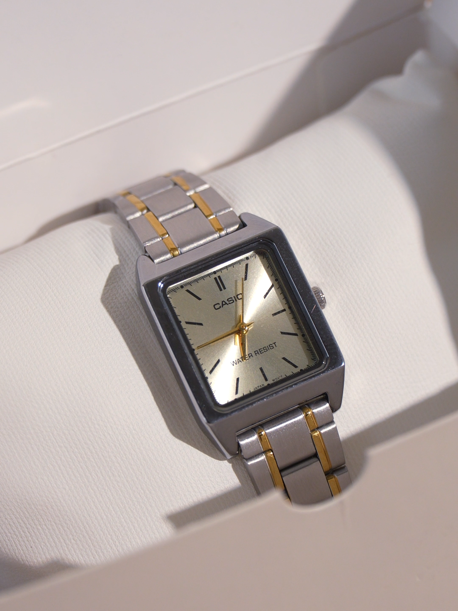 Our silver women's watch LTP-V007SG is sophisticated, yet simple. Perfect for everyday look. Avail now through our Tiktok shop. #casiowatch #casio #casioph #ladieswatch #womenswatch #watchforwomen