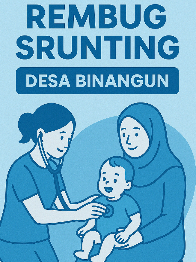 “Rembug Stunting Desa Binangun Tahun 2025 💪 Bersama kita wujudkan generasi sehat, cerdas, dan bebas stunting! #RembugStunting #DesaBinangun #Stunting2025 #DesaSehat #posyanduhebat 