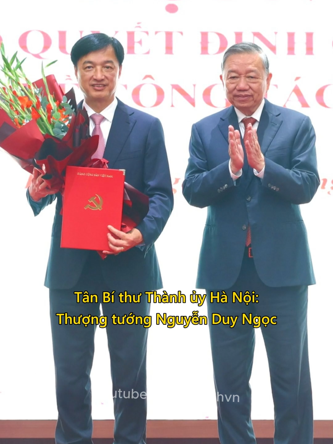 Tân Bí thư Thành ủy Hà Nội: Thượng tướng Nguyễn Duy Ngọc #tintuc #tinnong #chinhtri #hanoi #plxhvn #phapluatxahoi