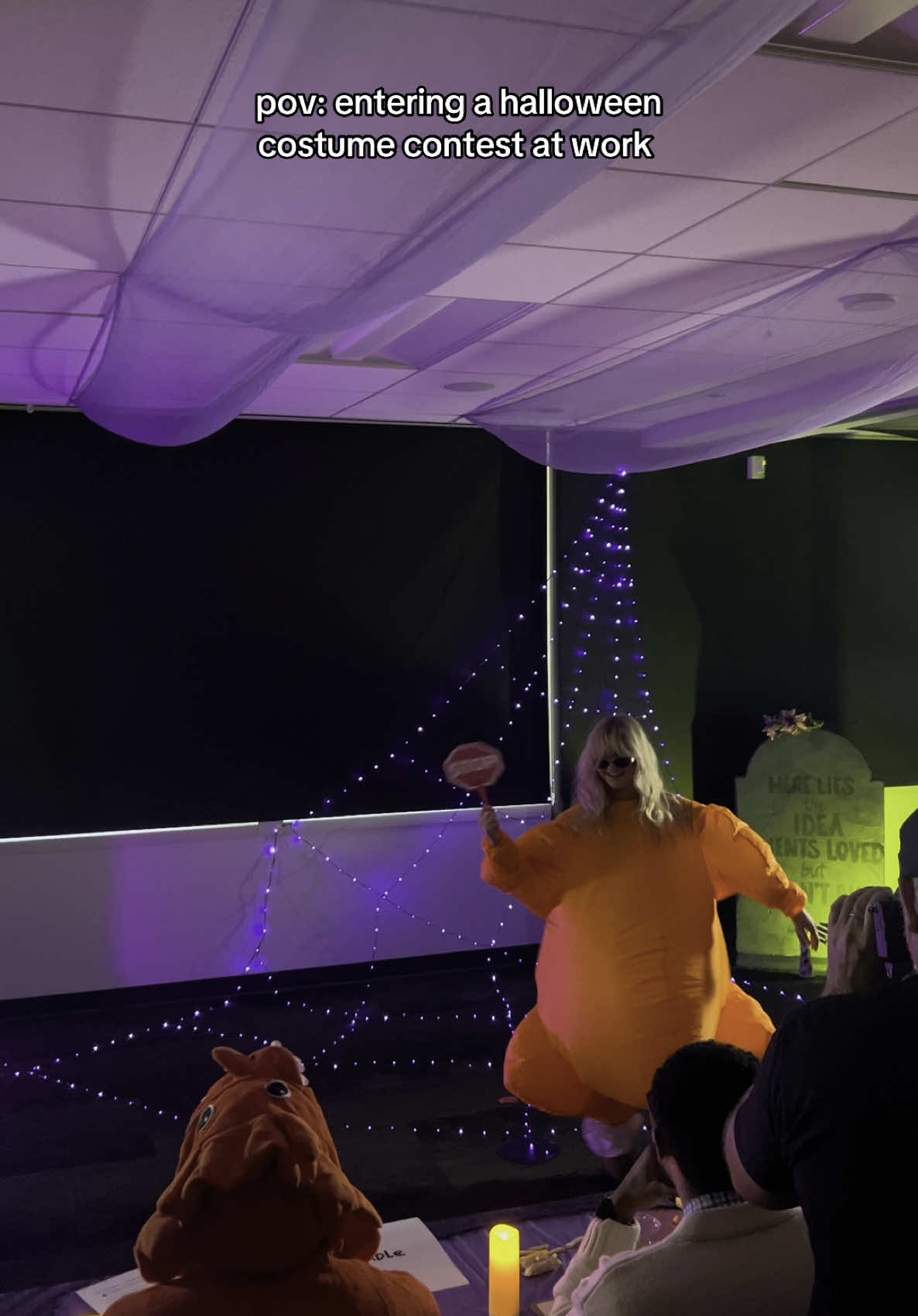 social anxiety fears me #fyp #foryou #wings #chicken #chickensoftiktok #wingstop #halloween #costume 